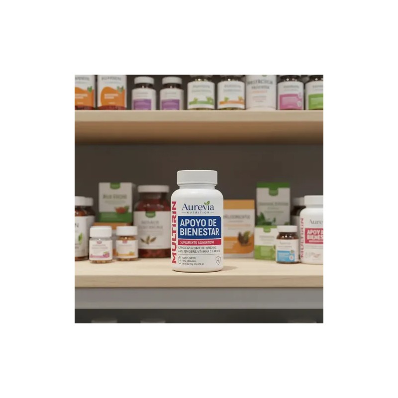 Multirin Suplemento Alimenticio 100 Capsulas Apoyo Bienestar