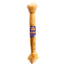 Treatly American Beefhide Bones 21-22" Dog Chew Treats - Chicken Flavor, I Count/1 Pack