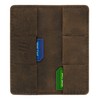 MegaGear SD Card Holder Leather Cinnamon