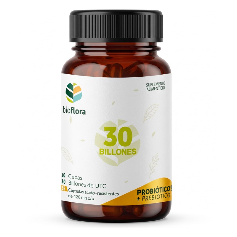 Innata Bioflora Probióticos y Prebióticos en Cápsulas (35 cápsulas de