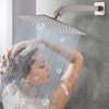 HarJue Shower Arm with Flange and Teflon Tape, Wall Mounted