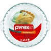 Pyrex Bakeware 9.5" Clear Scalloped Glass Pie Plate - Made