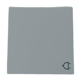 Cover for Schuko Socket with Hinged Lid Pure White