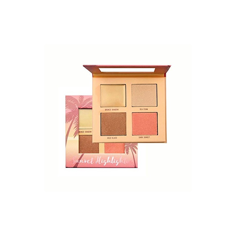 Iluminador en crema y en polvo Sunset Highlighter de Ruby