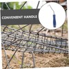 Operitacx Steel Rebar Wire Hook with Plastic Handle Robust Tool