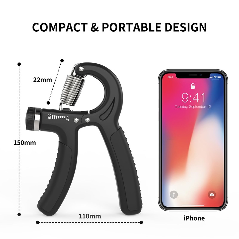 PROIRON Hand Grips Strengthener, Adjustable Grip Strength Trainer, Hand Exerciser