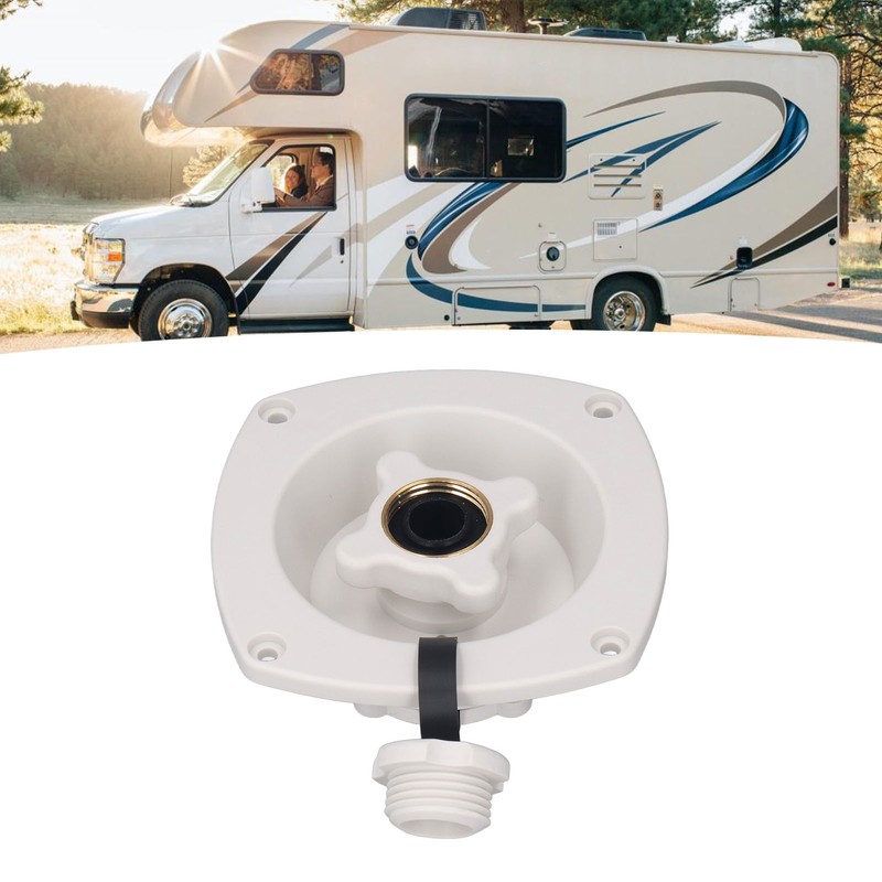 Rv Wall Mount Water Inlet Pressure Regulated City Water Entry
