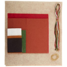 Rachel's of Greenfield Warm Feet K0513 Felt Stocking Ornament Kit