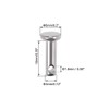 sourcing map Single Hole Clevis Pins - 3mm X 10mm