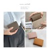 Mini Wallet, Genuine Leather, Small Coin Purse, Compact, Trifold Wallet,