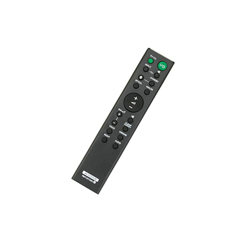 RMT-AH100U Replacement Remote Control fit for Sony Soundbar HTCT180 HT-CT180