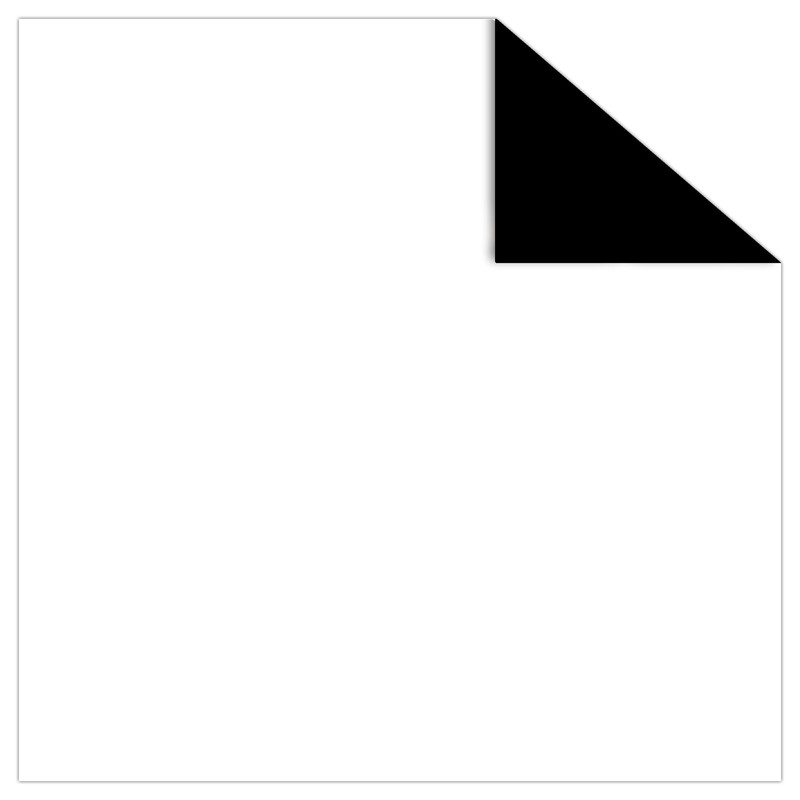Ursus 22905599F Origami Paper Duo "Black & White", 100 Sheets