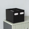 Oterri File Organizer, Small Storage Box, Cardboard File Folder Organizer,
