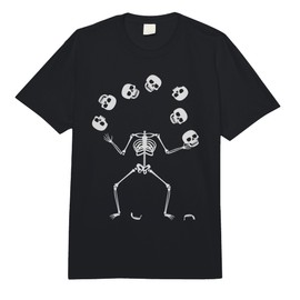 Skeleton Juggling Skulls - Juggle Circus Lover Comfort Colors Adult Heavyweight T-Shirt