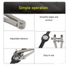 V Shaped Watch Case Back Opener Wrench Alloy Adjustable Large