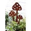 LB H&F Lilienburg Garden Stake, Rusted Metal