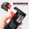VTECHOLOGY 1Pcs Battery Tester Checker, Universal Battery Checker Model BT-168for