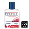 Shampoo Control Caspa Folicuré Men 2 en 1 700 ml
