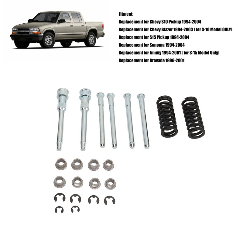 Door Hinge Pin Bushing Repair Kit Truck Door Hinge Pin
