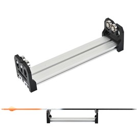 SPG Archery Arrow Spinner Spin Tester, Arrow Roller Straightness Squaring Tool Arrow Balance Checker Cutting Tool Bow and Arrow Accessories for Checking Arrows