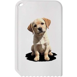 Azeeda 'Labrador Puppy' Plastic Ice Scraper (IC00034637)