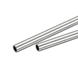 sourcing map 316 Stainless Steel Tube, 8mm OD 1mm Wall Thickness 250mm Length Pipe 2 Pcs