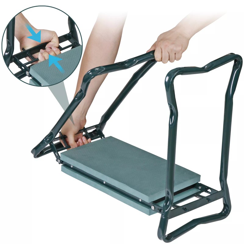 SEGAWE Garden Seat Bench and Kneeler Foldable Soft Stool Pad