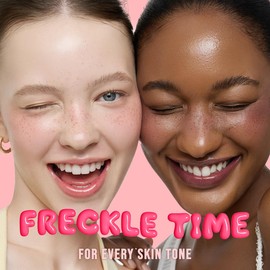 Peripera Freckle Pen, Natural Sun-Kissed Makeup – Long Lasting, Smudge-Proof Faux Freckles with Precision Dot Tip, Buildable K-Beauty Freckle Makeup Pen (01 NATURAL BROWN)