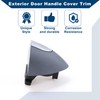 Hihaha Front Right Exterior Door Handle Cover for Buick LaCrosse