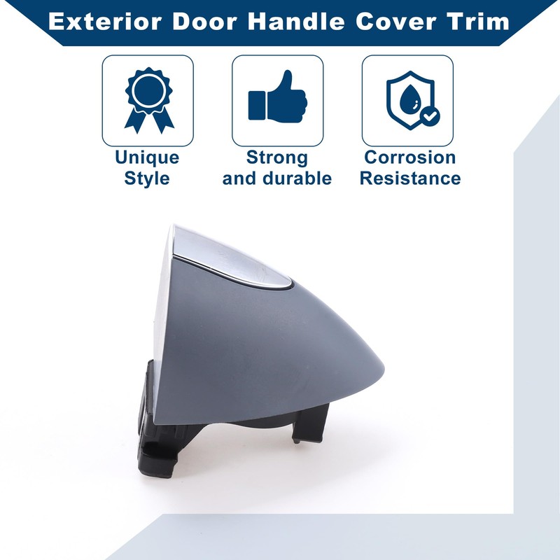 Hihaha Front Right Exterior Door Handle Cover for Buick LaCrosse