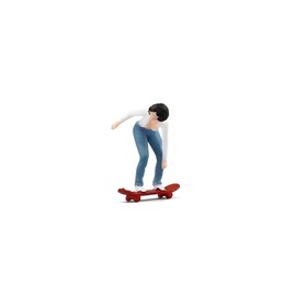 Scenpoch 1:64 Scale Hand-Painted Resin Skateboard Girls - HO Compatible Diorama Model for Train Scenes, Architectural Displays, Collectors & Hobbyists