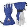 Hestra Army Leather Ski Gloves / Gauntlets - royal blue,