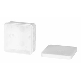 f-tronic Wet Room Junction Box E1210w IP55 80 x 80 x 37 mm White Pack of 10