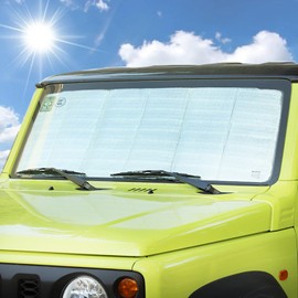 Parasol de Parabrisas Grueso para Suzuki Jimny JB64 JB74W 2019 2020 2021 2022 2023 2024 2025 Reflector UV Plegable Parabrisas Delantero