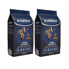 Caffè Borbone, Whole Bean Coffee Blend, 100% Arabica, Medium Roast, Roasted and Freshly Packaged in Italy, 2.2 Pound Bag (Pack of 2)