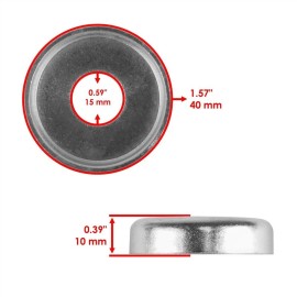 Caltric 4 Sets Swing Arm Dust Seal Cap For Honda CSR480R 1982- 1983 / CR500R 1984 - 1988