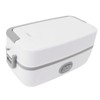 Self Cooking Lunch Box Leakage Proof 2 Stainless Steel Inner