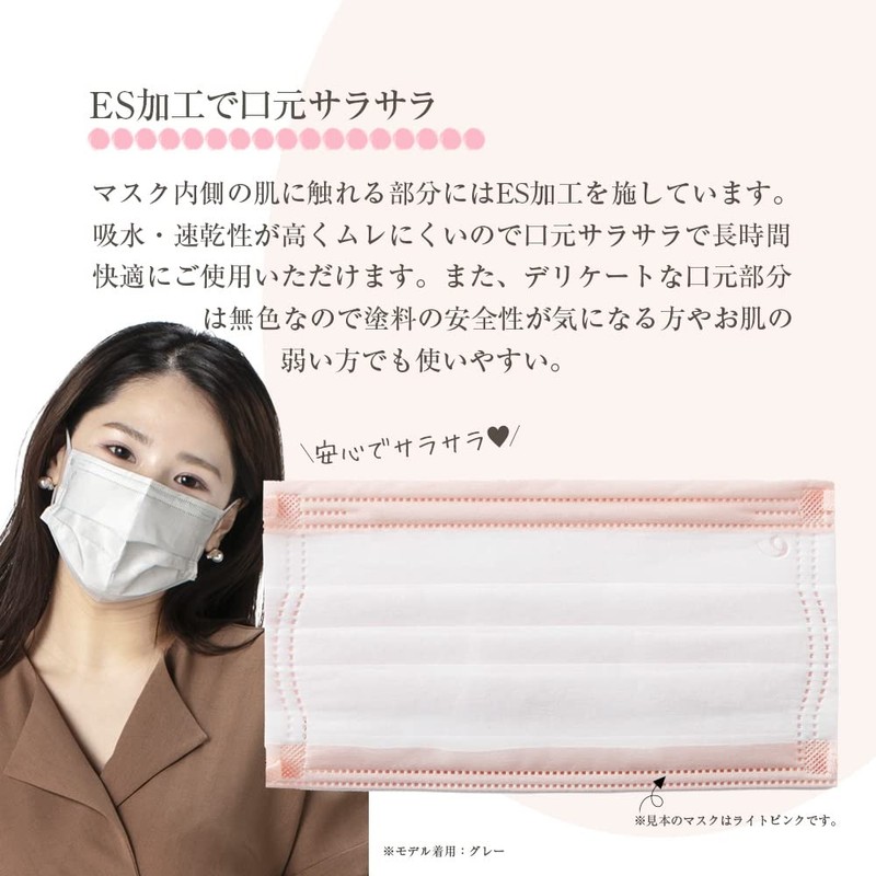 3AIR Non-Woven Mask, Made in Japan, 30 Pieces, Individually Packaged,