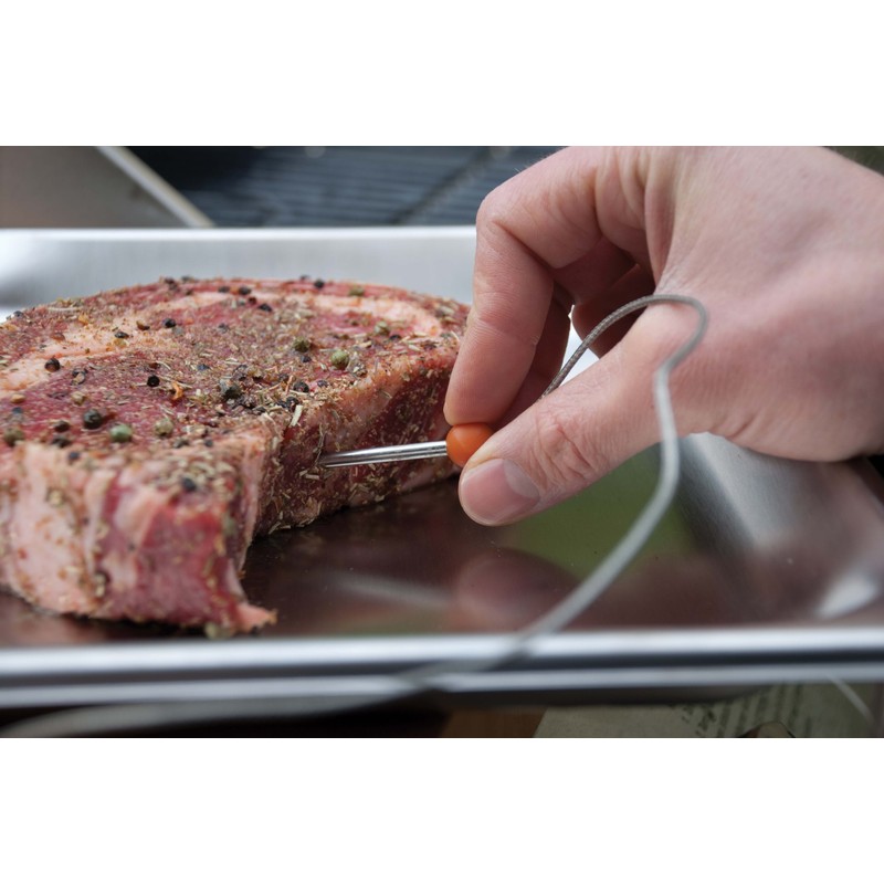 Charcoal Companion Steak-Thermometer, mehrfarbig, 5,08 x 15,49 x 20,19 cm