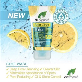 Dr Organic SkinClear Deep Pore Cleansing Face Wash 125ml