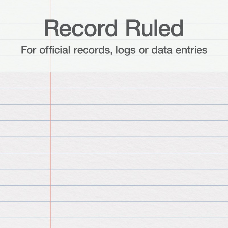 Boorum & Pease 96304 Record/Account Book, Black/Red Cover, 144 Pages,