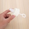 5 Pcs White Pacifier Cleaning Set,Nipple Cleaner Nipples Brush Cleaning