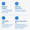 Culligan US-DC3 Under Sink Direct Connect Premium Lead Filtration System,
