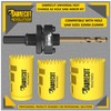 3 x SabreCut HSARB03K1 Universal A2 Fast Change Hole Saw