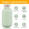 EIHI Pack of 2 Travel Bottles Refillable Plastic Travel Containers