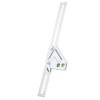 jojofuny 2pcs Carpenter Square Multi-functional Measuring Tool Level Ruler Right