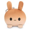 TeeTurtle | Bunny Plushie Charm Keychain | Happy Bun Bun