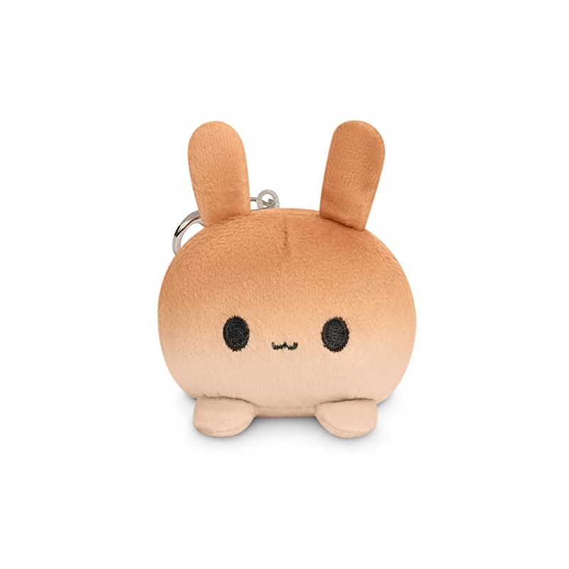 TeeTurtle | Bunny Plushie Charm Keychain | Happy Bun Bun
