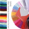 MSCFTFB 120 Pieces 5inch Silk Floss Tassels with Hang Loops