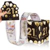 Feliz 21 Cumpleaños Caja de Dinero en Efectivo de Regalo